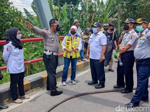 Jembatan Bailey Dibangun di Ngantru Dampak Kecelakaan Truk Mundur Jembatan Bailey Dibangun di Ngantru Dampak Kecelakaan Truk Mundur