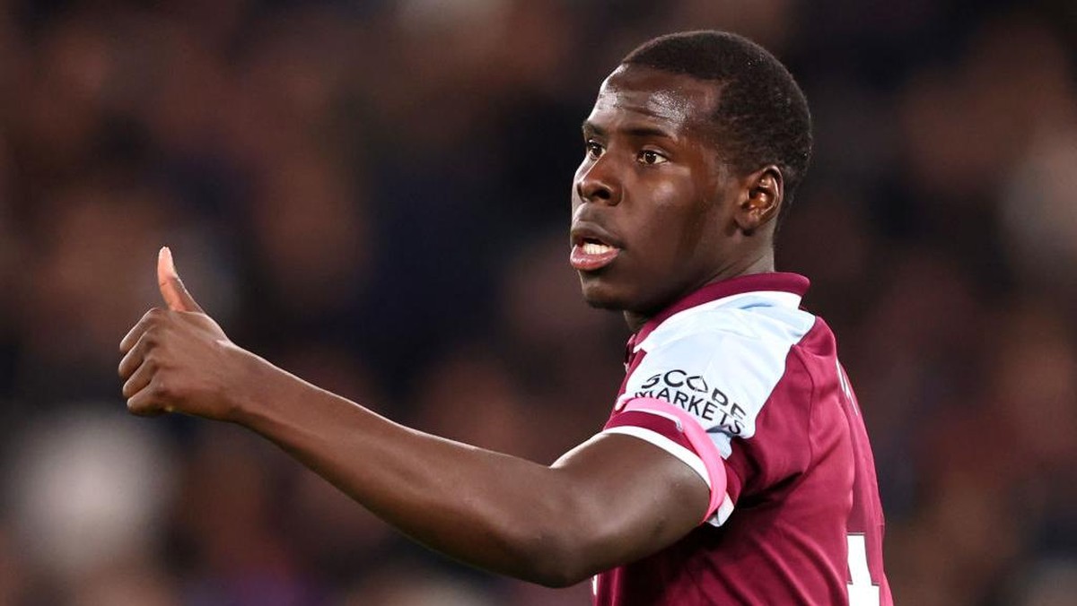 Bek West Ham United, Kurt Zouma. (Foto: Marc Atkins/Getty Images)