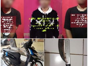Kawanan Bermotor Penyerang Anggota Ormas di Sukabumi Ditangkap!