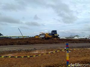 Penyelesaian Jalanan Depan Sirkuit Mandalika Dikebut Sehari Jelang Tes MotoGP