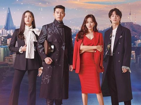 Poster Drama Hyun Bin dan Son Ye Jin Crash Landing on You