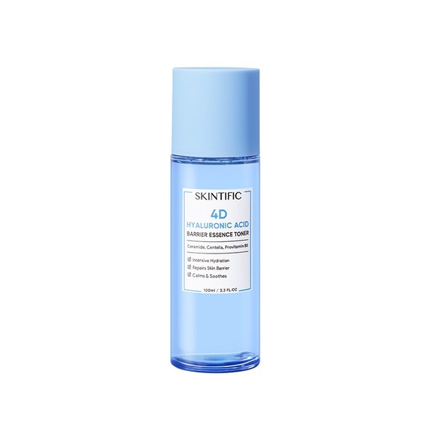 Skintific 4D Hyaluronic Acid Barrier Essence Toner / foto : shopee.co.id/skintific.indo