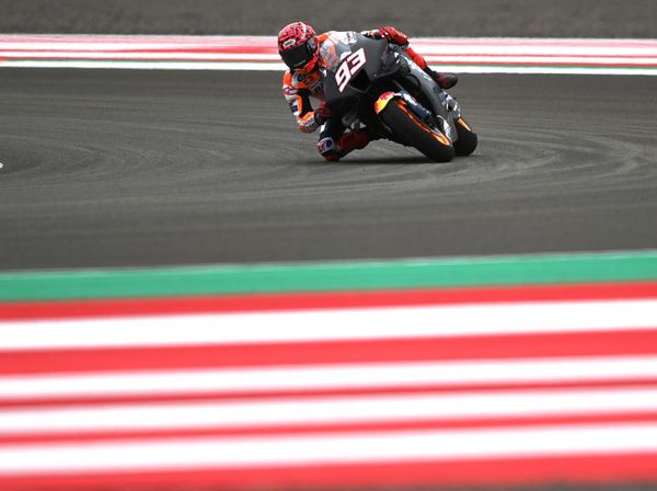 Foto: Rider MotoGP Kotor-kotoran di Tes Mandalika