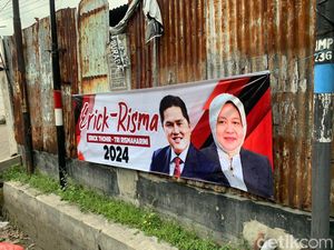 Saat Baliho Erick-Risma Bertebaran di Surabaya, Cek Ombak Menuju 2024 Saat Baliho Erick-Risma Bertebaran di Surabaya, Cek Ombak Menuju 2024