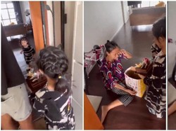 Beri Kejutan Kue Ultah untuk ART Indonesia, Keluarga di Singapura Ini Banjir Pujian