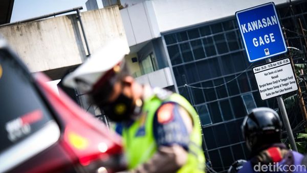 DKI PPKM Level 3, Ganjil Genap Masih Berlaku di Jalanan Jakarta