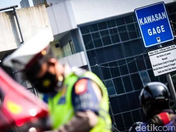 DKI PPKM Level 3, Ganjil Genap Masih Berlaku di Jalanan Jakarta