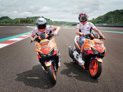 Keren! Honda Vario 160 Modif Ini Jadi Tunggangan Marquez di Mandalika