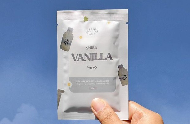 Masker organik mencerahkan