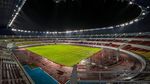 Melihat Kemegahan Stadion Jatidiri Semarang di Malam Hari