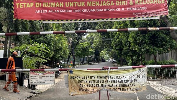 Omicron Merebak di Jakarta, Permukiman di Blok S Jaksel Diportal