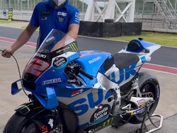 Nah Lho! Motor Suzuki Bekas MotoGP Dipreteli, Onderdilnya Dijual Online