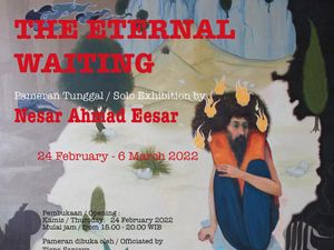 Nesar Ahmad Eesar Pamerkan Lukisan di Bandung, dari Pengalaman Jadi Pengungsi Nesar Ahmad Eesar Pamerkan Lukisan di Bandung, dari Pengalaman Jadi Pengungsi