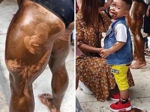 Aksi Bocah yang Terabadikan Kamera Bikin Ngakak