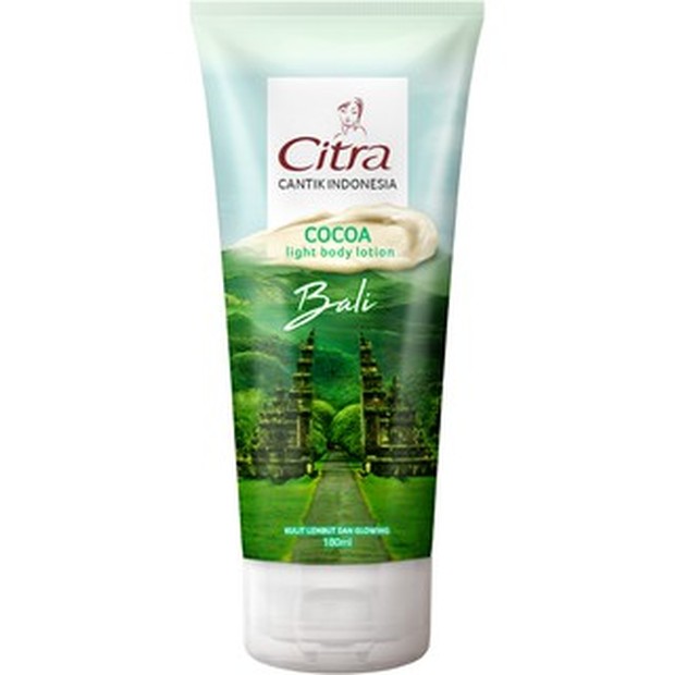 Citra Bali Cocoa Light Body Lotion / foto : shopee.co.id/glow_upshop