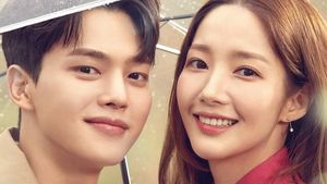 7 Foto Mesra Park Min Young dan Pacar di Drakor, Terbaru Dirayu Song Kang