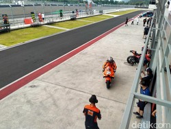 Hari Kedua Tes Pramusim MotoGP, Keamanan Sirkuit Mandalika Diperketat