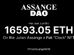 NFT Termahal Dunia Laku Rp 755 Miliar, Bela Julian Assange NFT Termahal Dunia Laku Rp 755 Miliar, Bela Julian Assange