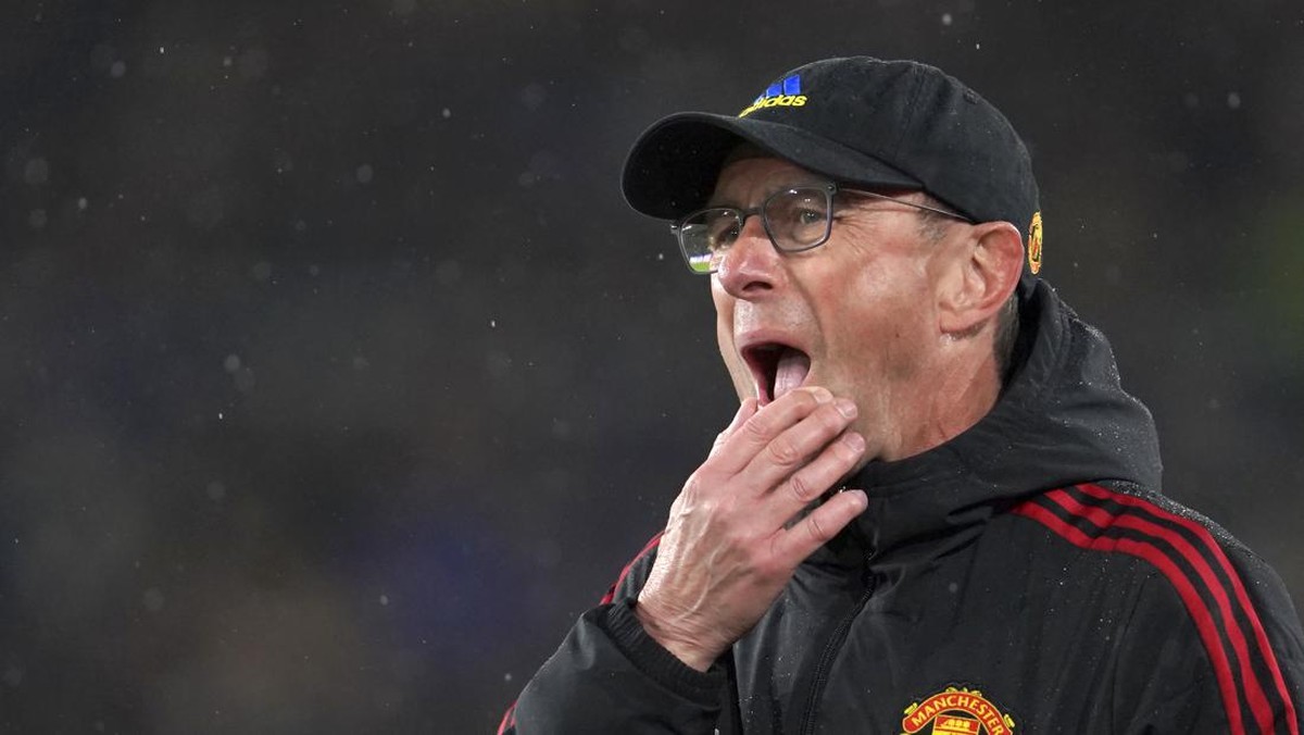 Pemain MU Dulu Dimanja Ole, Kini Diteriaki Rangnick. Foto: AP/Jon Super