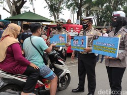 Razia Vaksin dan Prokes Terus Digencarkan di Sidoarjo