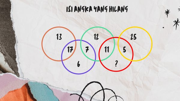 Teka-teki Buat Refreshing Otak, Benar Semua Berarti Kamu Jago Matematika