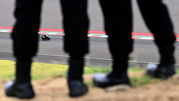 Aksi Marquez-Luca Marini di Hari Terakhir Tes MotoGP Mandalika