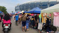 Bandung PPKM Level 3, Paser Kaget GBLA Ramai Didatangi Warga
