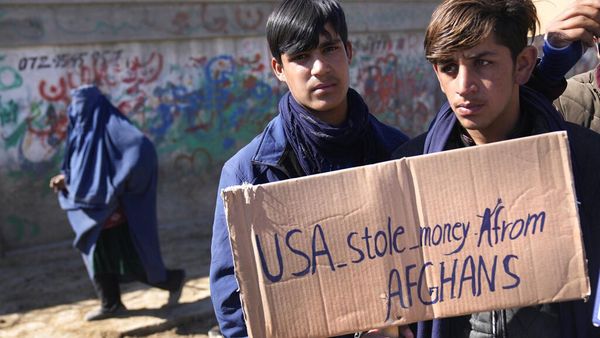Emosi Warga di Kabul Usai AS Sita Aset Rp 100 T Afghanistan