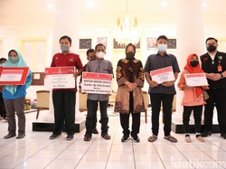 Mensos Beri Bantuan ATENSI di Kediri