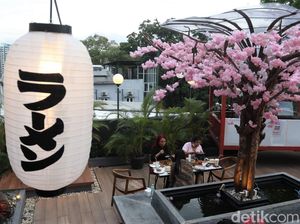 Tak Perlu ke Jepang, Di Bandung Ada Resto Bernuansa Negeri Sakura