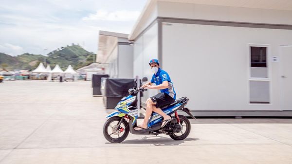 Motor Buatan Bekasi Jadi Tunggangan Alex Rins dan Joan Mir di Mandalika