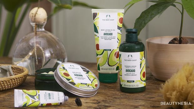 Rangkaian Perawatan Tubuh Avocado dari The Body Shop