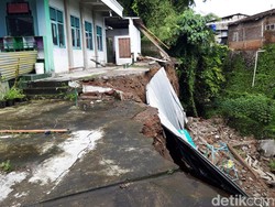 Kontras, Penampakan Longsornya Sekolah Ramah Anak di Boyolali