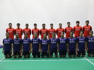 Kejuaraan Asia Beregu 2022: Tim Bulutangkis Indonesia Siap Tempur Kejuaraan Asia Beregu 2022: Tim Bulutangkis Indonesia Siap Tempur