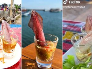 Tidak Dimasak,5 Sajian Ini Pakai Cumi dan Udang Hidup-hidup