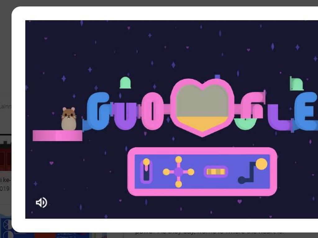 Google Doodle Meriahkan Hari Valentine 2022
