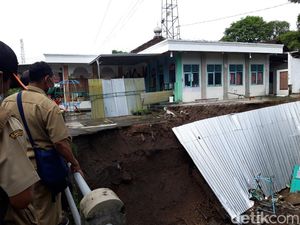 Bangunan PAUD-TK di Boyolali Rusak Tergerus Longsor