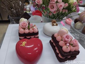 Cantiknya Kue Valentine yang Glowing
