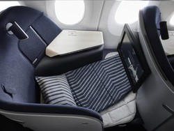 Kursi Bisnis Mewah Baru Finnair, tapi Nggak Bisa Rebahan