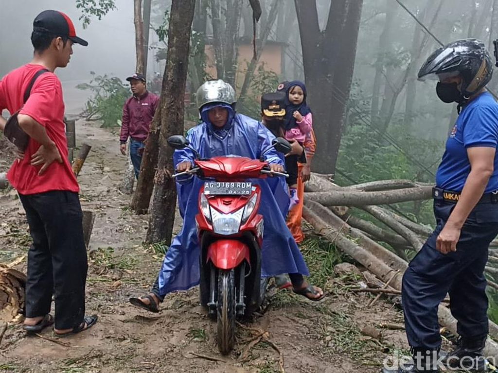 Longsor di 5 Titik, Jalur Trenggalek-Ponorogo Terputus Longsor di 5 Titik, Jalur Trenggalek-Ponorogo Terputus