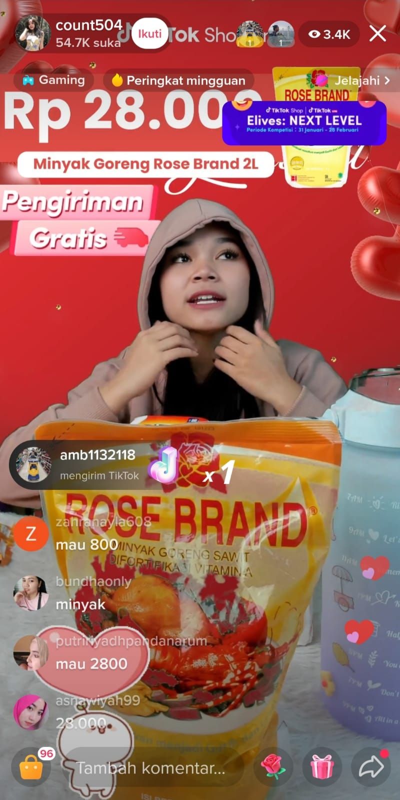 Minyak Goreng Murah di TikTok