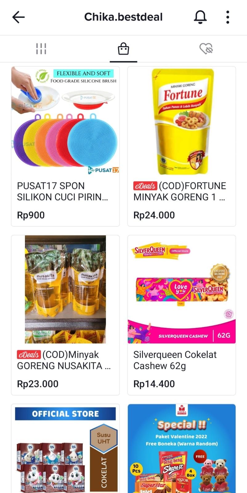 Minyak Goreng Murah di TikTok
