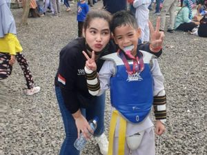Shyalimar Malik Ingin Putranya Jadi Atlet Taekwondo Shyalimar Malik Ingin Putranya Jadi Atlet Taekwondo