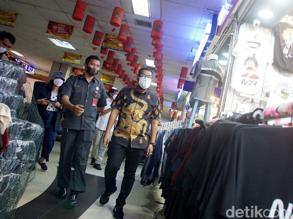 Sambangi Pedagang Tanah Abang, Anak H Lulung Ini Mau Ngapain?
