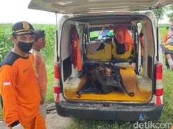 Dua Pemuda di Kediri Tewas Terseret Arus Sungai Badas