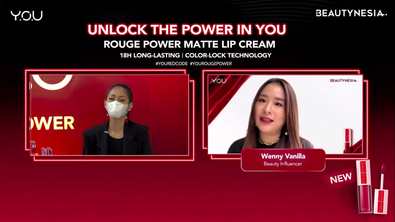 Unlock The Power in You - Rouge Power Matte Lip Cream - Wenny Vanilla