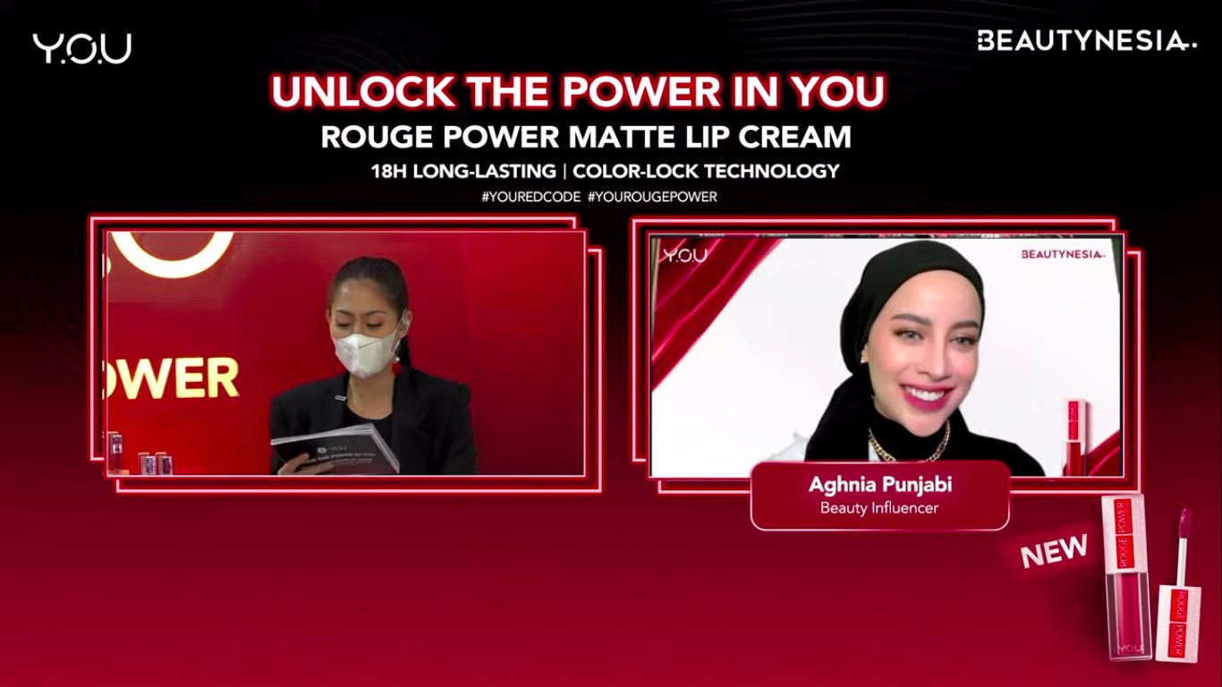 Unlock The Power in You - Rouge Power Matte Lip Cream - Aghnia Punjabi