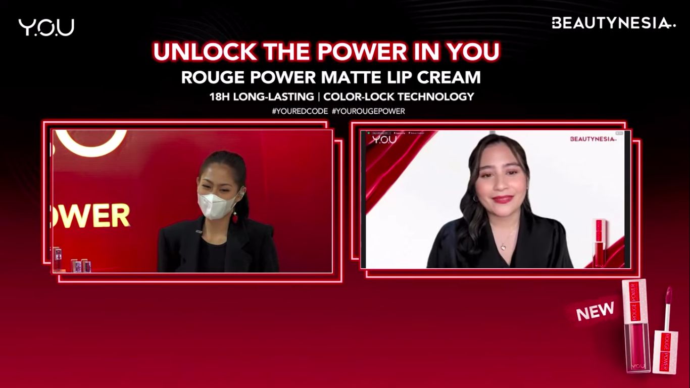 Unlock The Power in You - Rouge Power Matte Lip Cream - Prilly Latuconsina