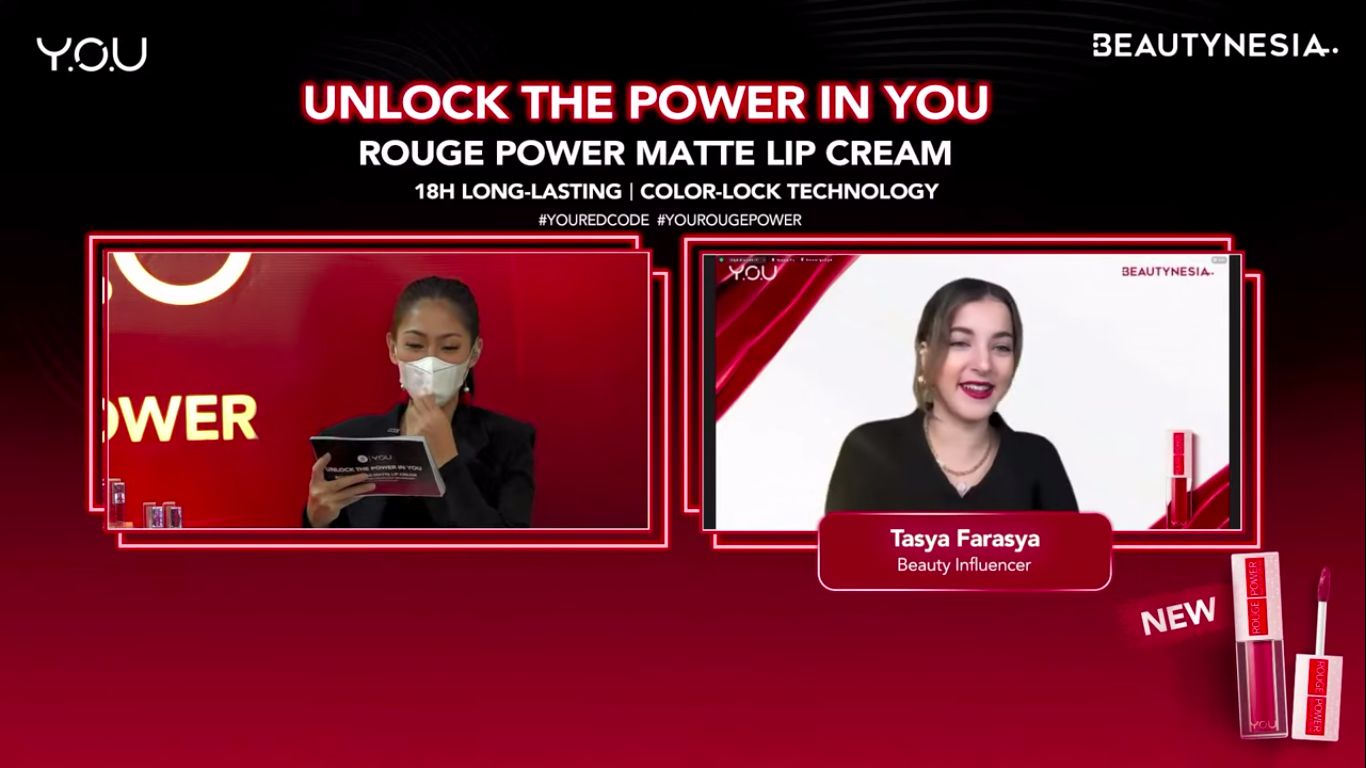 Unlock The Power in You - Rouge Power Matte Lip Cream - Tasya Farasya