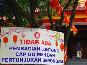 Corona Melonjak, Perayaan Cap Go Meh di Klenteng Malang Ditiadakan